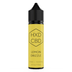 Hxd Lemon Drizzle 50ml CBD E-Liquid - The Herbalist Company